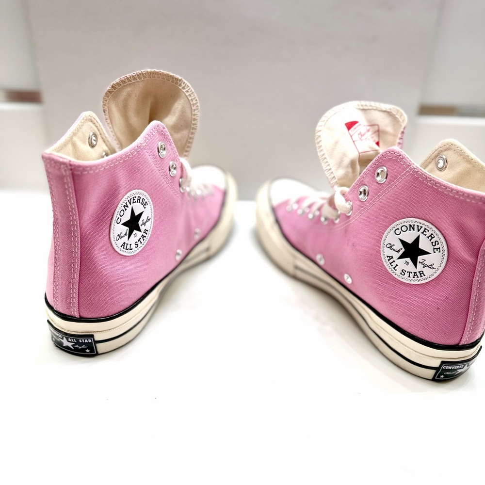 Converse Women’s Pink All Star High-Tops - Men’s 8/Women’s 10